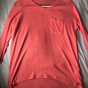 Pink Ambercrombie Girls Long Sleeve Tee - Sz 15/16